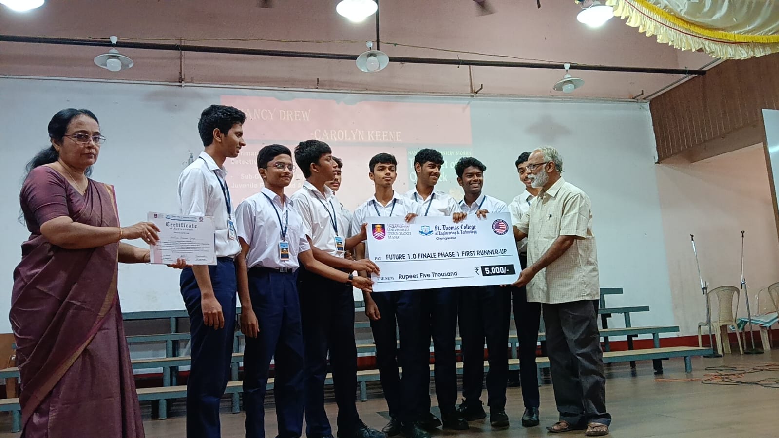 MTRS Robotics Team Secures First Runner-Up at FUTURE 1.0